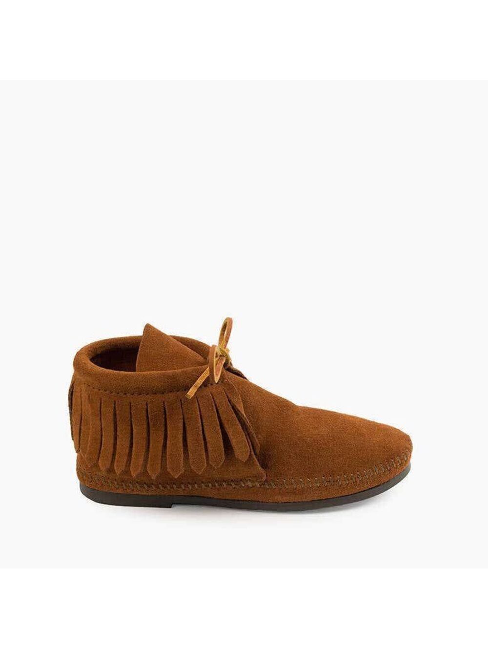 Minnetonka Classic Fringe Hardsole Boot
